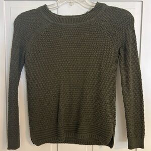 Olive Green Knit Sweater